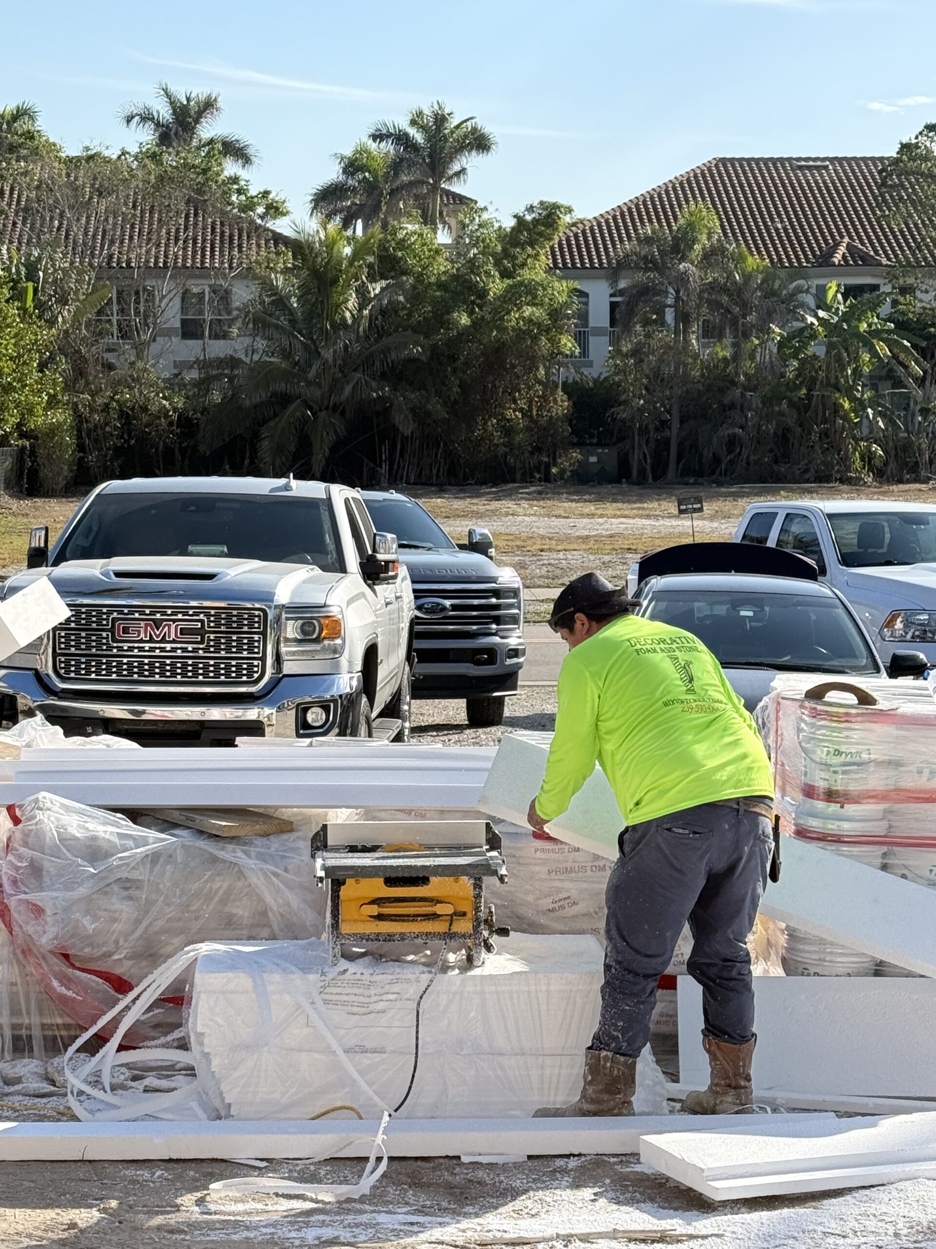 Foam moldings Naples Florida Decorative Foam and Stone Inc